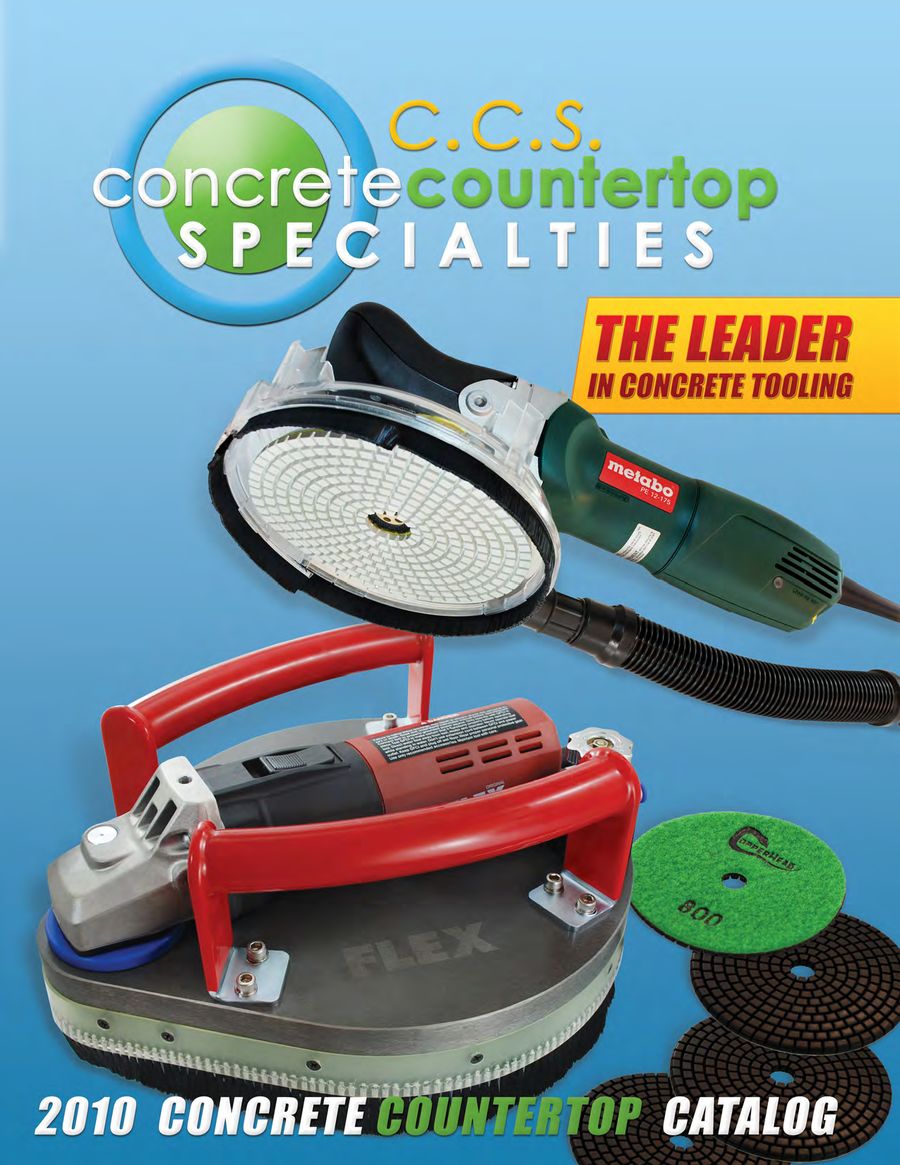 Concrete Countertop Tools By Granite City Tool