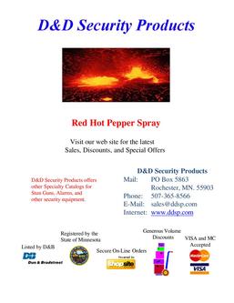 Pepper Spray