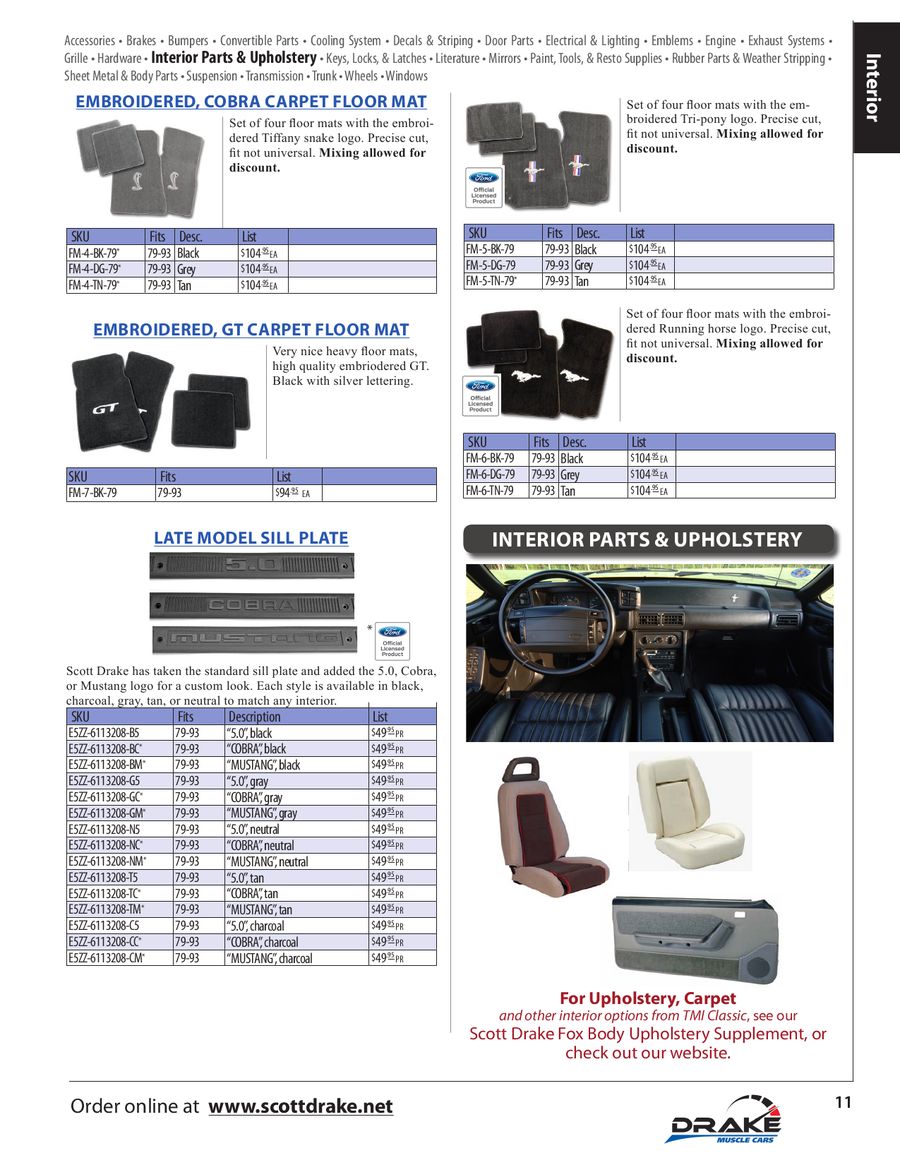 Page 11 Of Fox Body Mustang Parts 2013