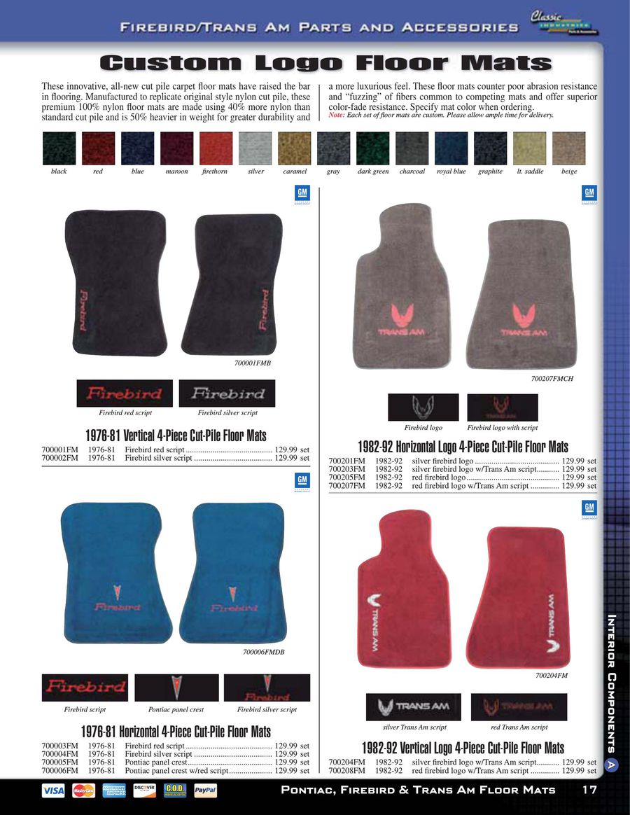 Page 16 Of Firebird Trans Am Parts Accessories 2015