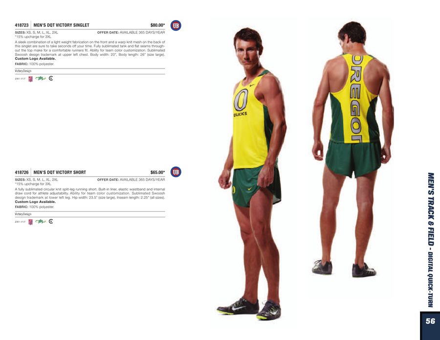 custom nike track uniforms