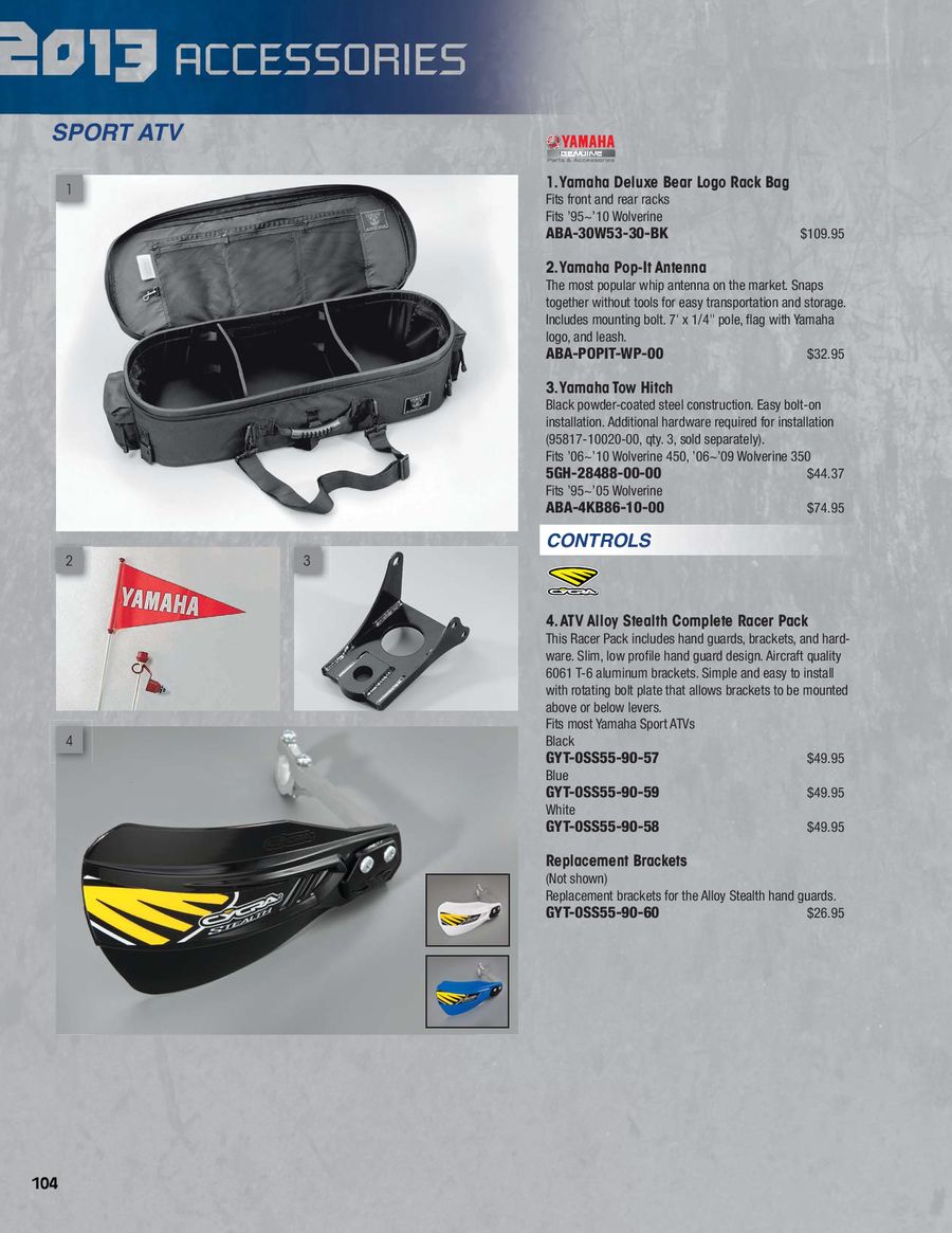 Yamaha 5GH-28488-00-00 Tow Hitch for Yamaha Wolverine