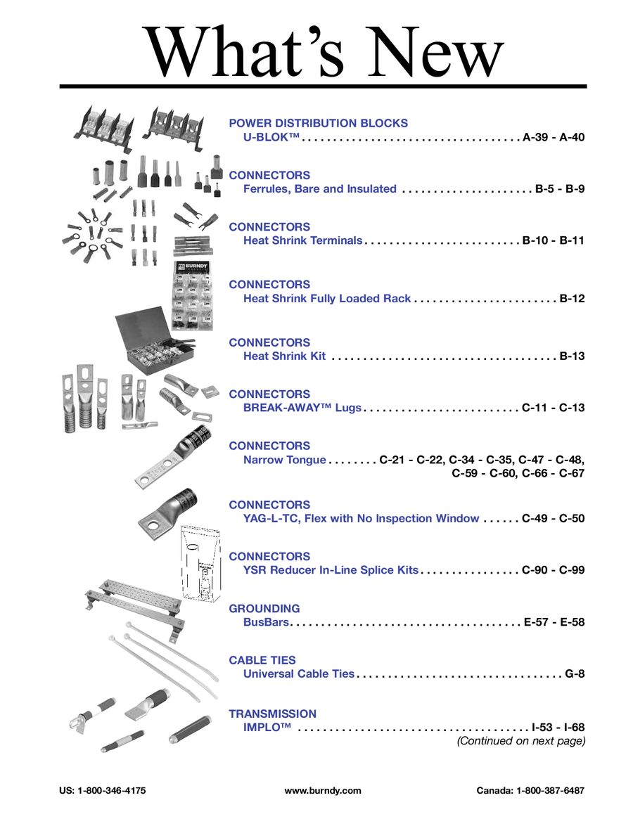 Burndy C Crimp Chart