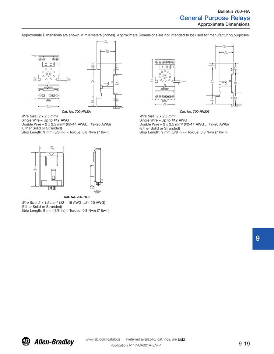 Allen Bradley 700 Relay Wiring Diagram - Wiring Diagram