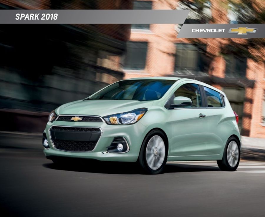 Spark 2018 French By Chevrolet Canada