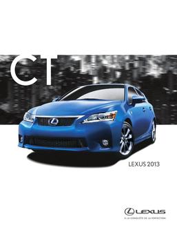 Lexus CT 2013 (French)