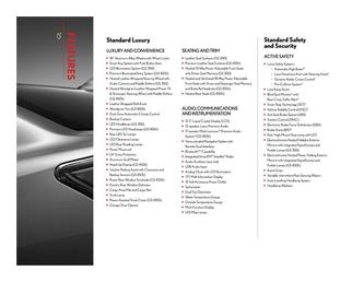 2018 Lexus GS Specifications