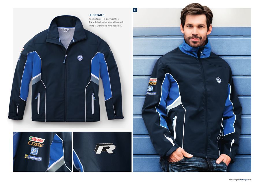 volkswagen softshell jacket