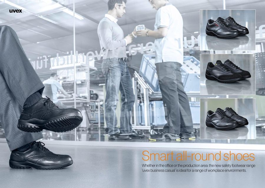 uvex business casual safety footwear 