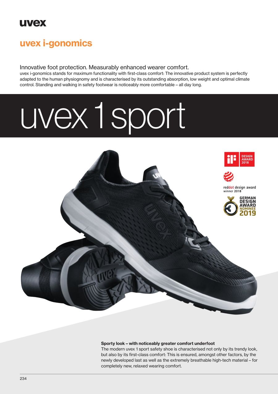 uvex steel toe shoes