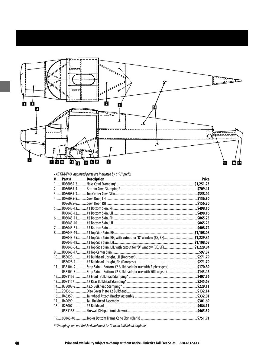 Luscombe parts manual