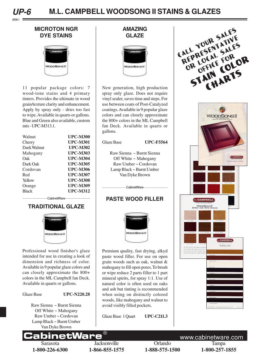 Ml Campbell Glaze Color Chart