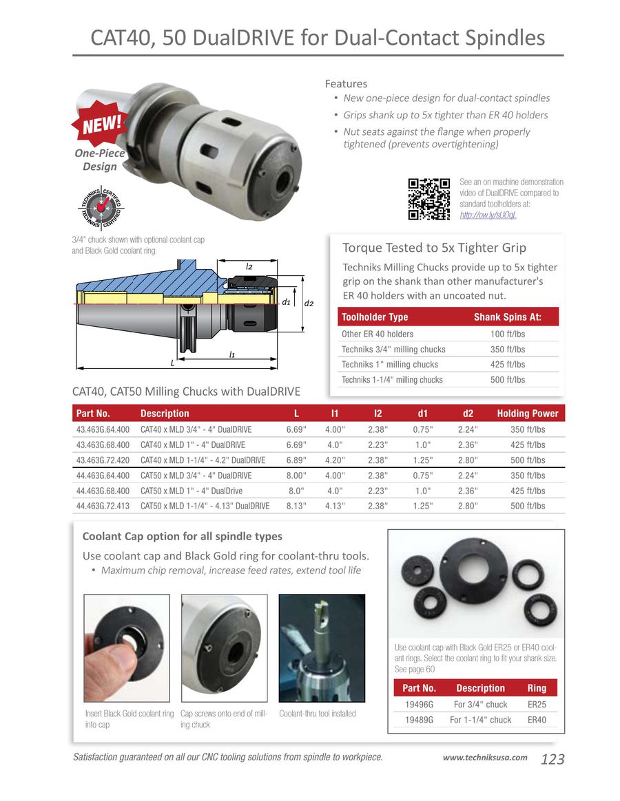 Techniks 1-1//4/" OD x 5//16/" ID Reduction Sleeve for Milling Chucks