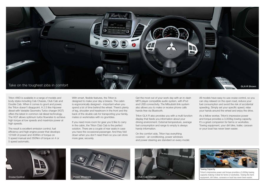 Mitsubishi Triton Warrior 2015 By Mitsubishi Motors Australia who sells it