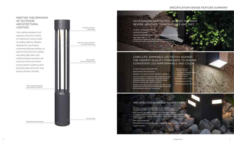 2018 Tech Lighting Outdoor Catalog By 2018 Tech Lighting Outdoor Catalog By