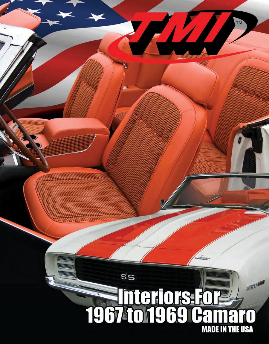 1967 69 Camaro Interiors 2016 By Tmi Products Inc