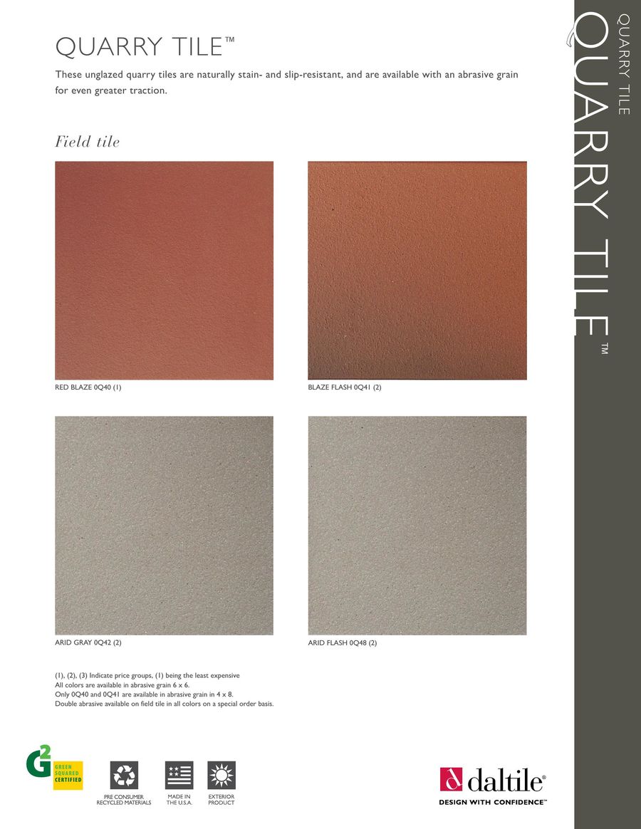 Quarry Tile 2018 By Daltile