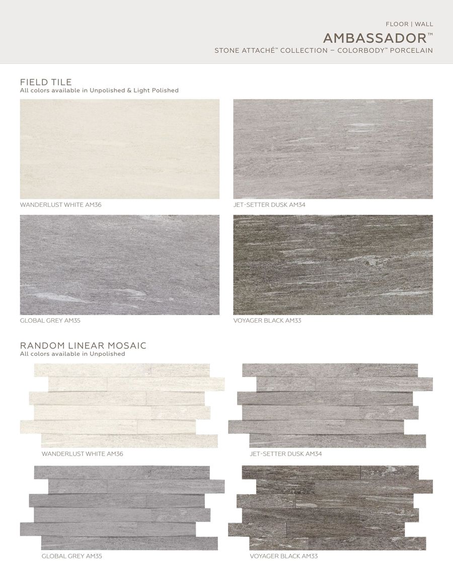 Ambassador 2018 By Daltile