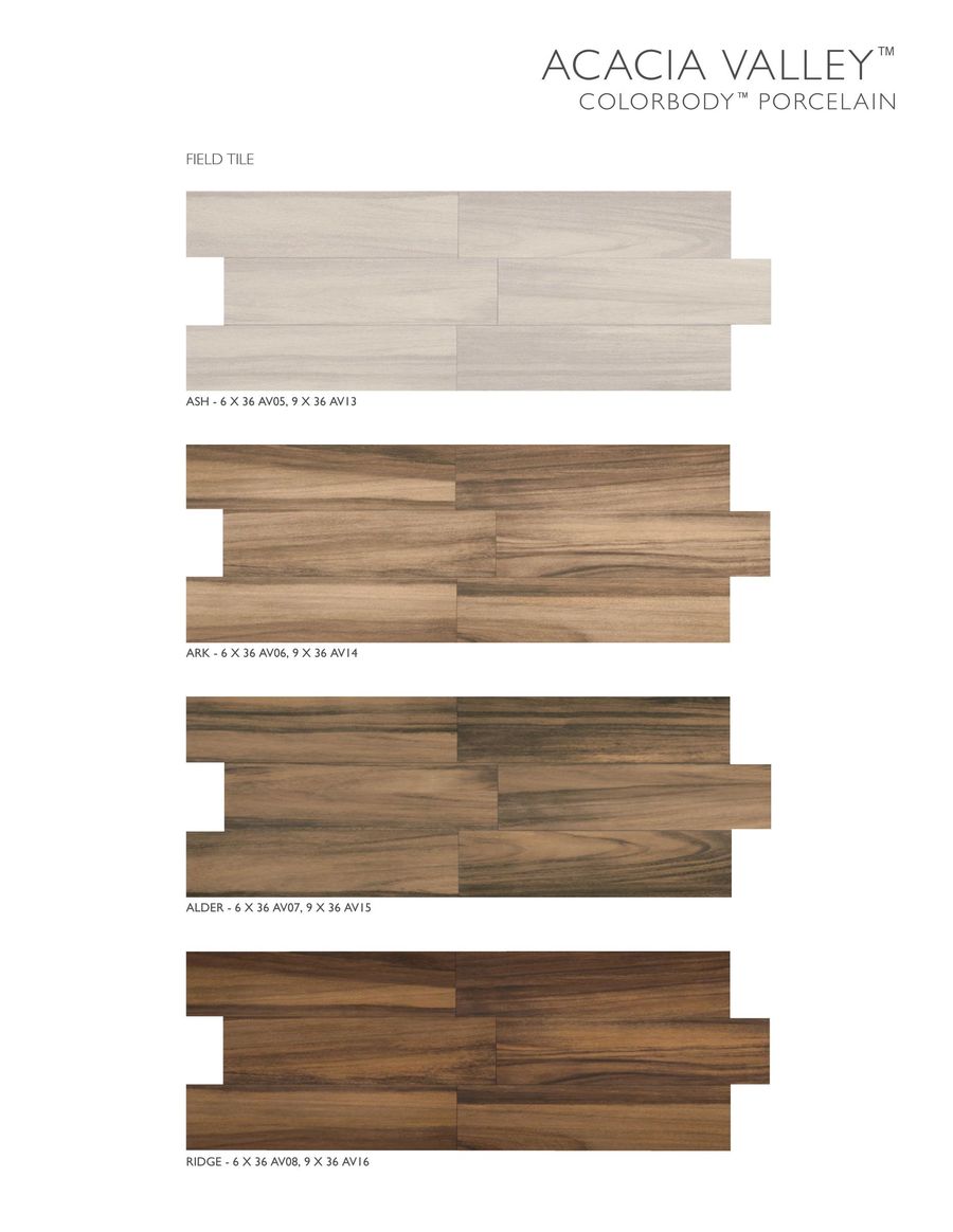 Acacia Valley 2018 By Daltile