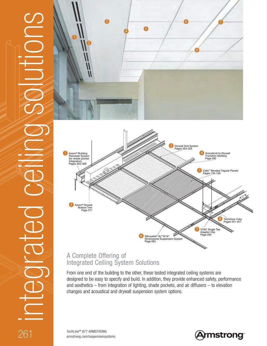 Standard Suspension Systems 2015 2016 By Armstrong Ceiling Solutions