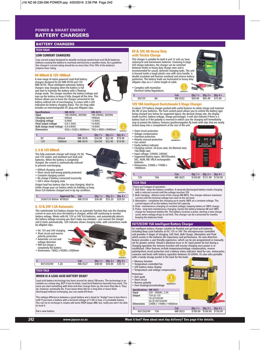 Page 242 Of 16 Jaycar Catalogue