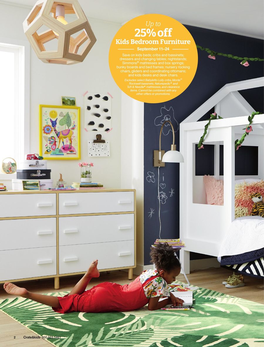September Kids 2018 By Crate And Barrel
