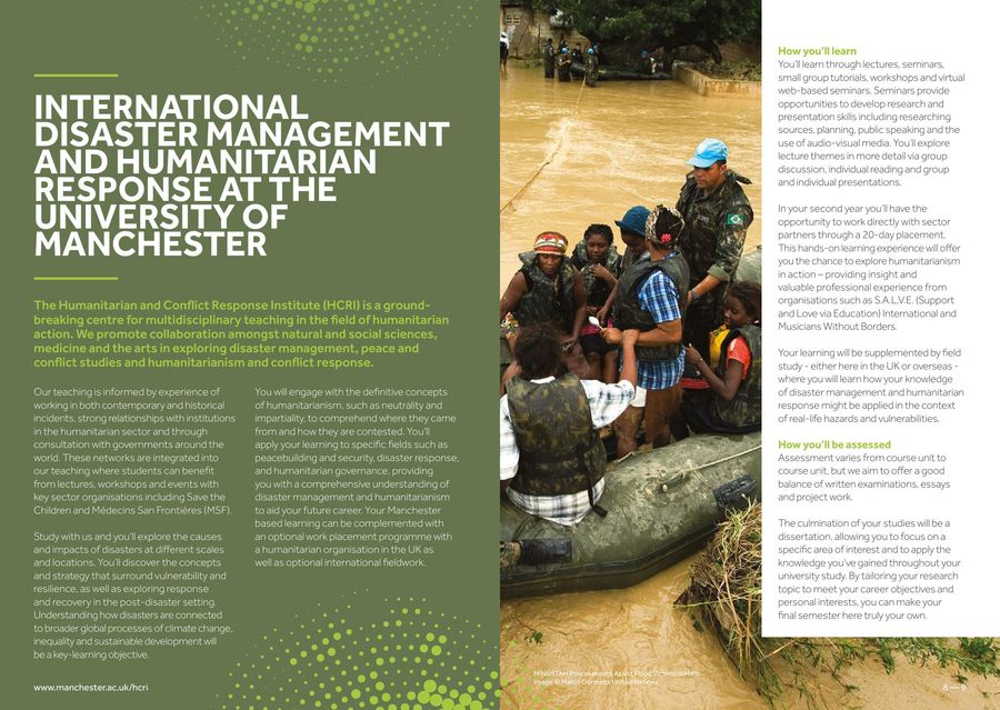 disaster management uk