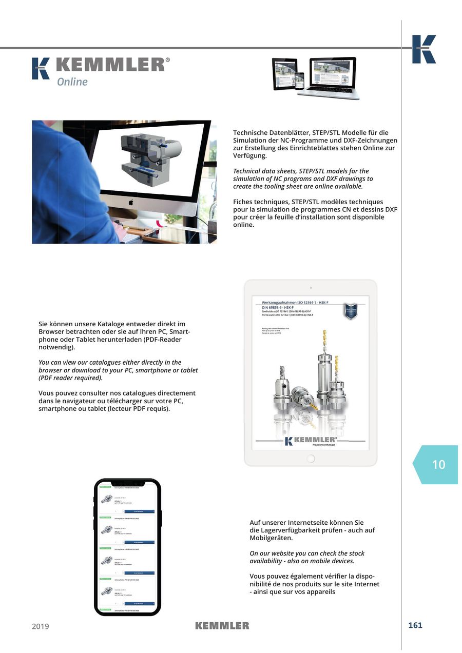 Kemmler Spannfutter Zylinderschaft ER32-2//20-150 Ø = 32