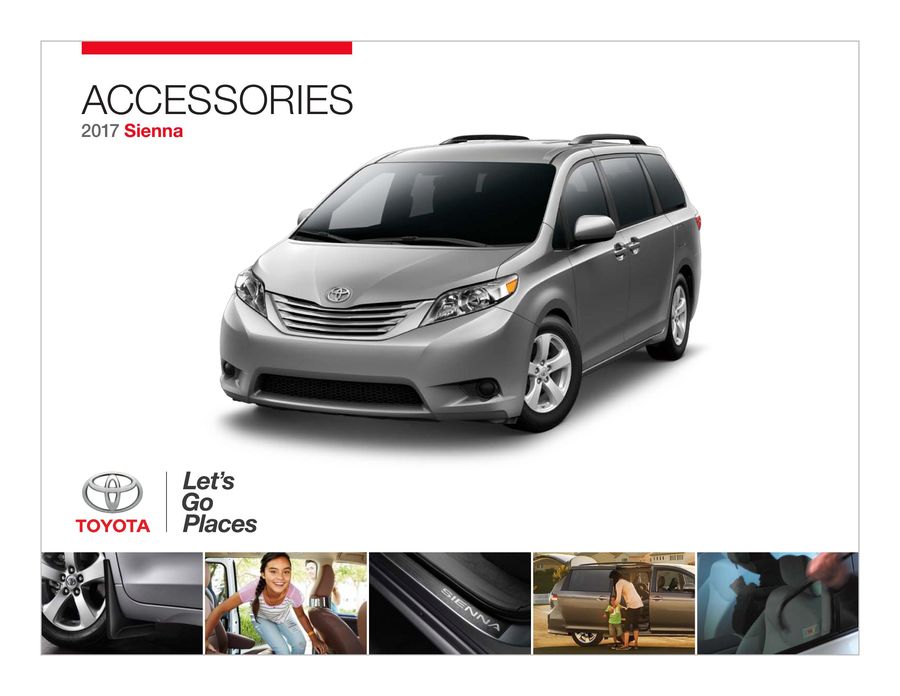Sienna Accessories 2017 By Toyota Motors