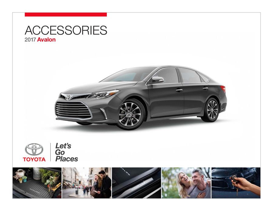 Avalon Accessories 2017 By Toyota Motors