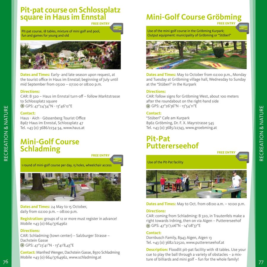 Page 40 Of Schladming Dachstein Summercard 2016