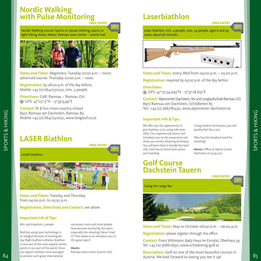 Page 40 Of Schladming Dachstein Summercard 2016