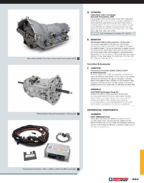 Page 265 of GM Performance Parts 2006 Catalog