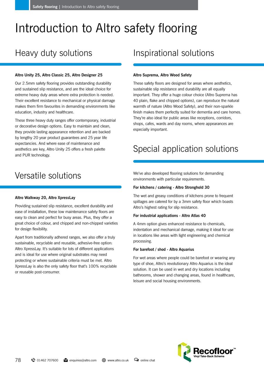 Altro Weld Rod Chart