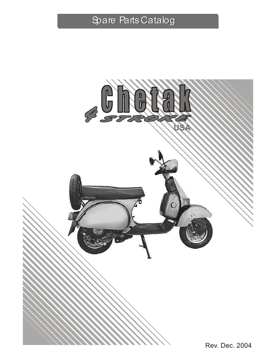 bajaj chetak 4 stroke