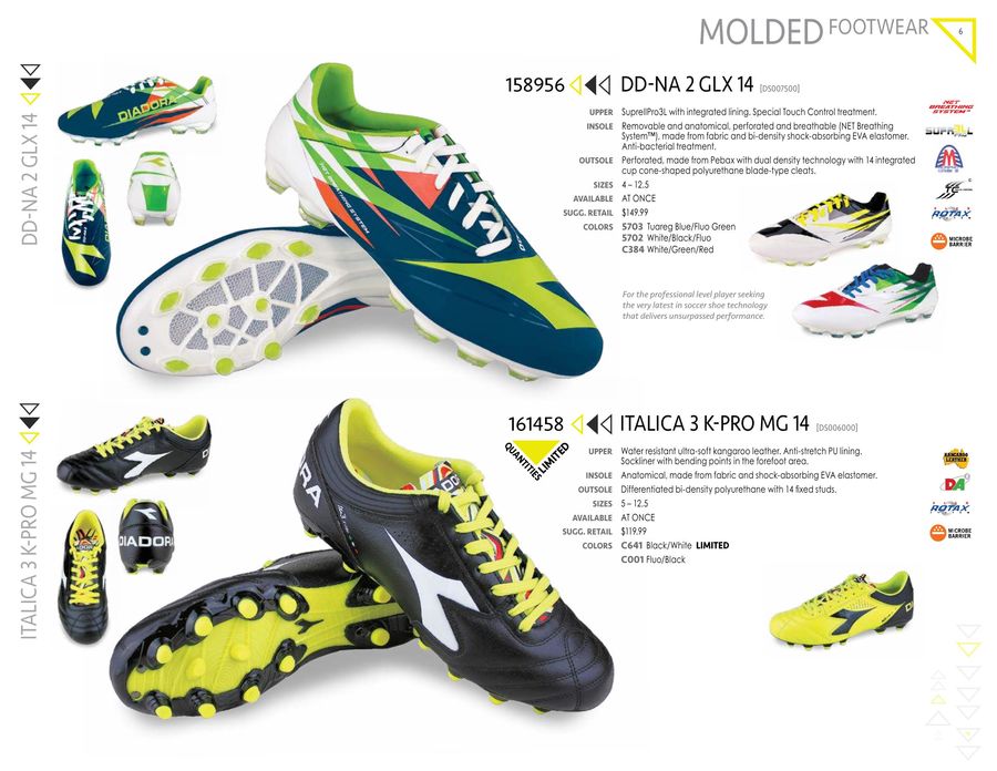diadora calcetto 2016