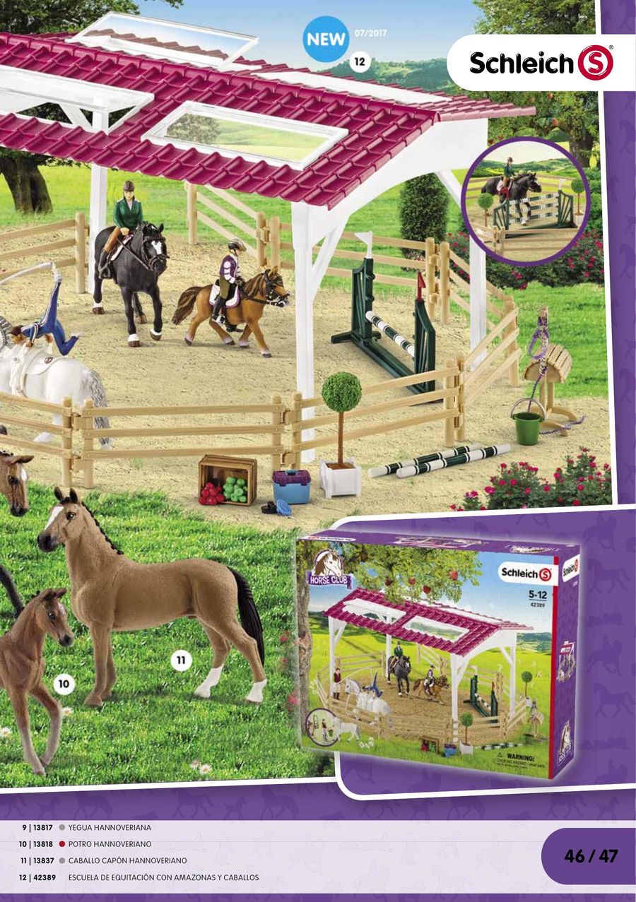 caballos schleich catalogo