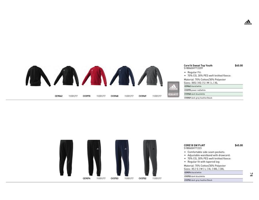 Page 76 of 2018 adidas Team Soccer Page 76 of 2018 adidas Team Soccer