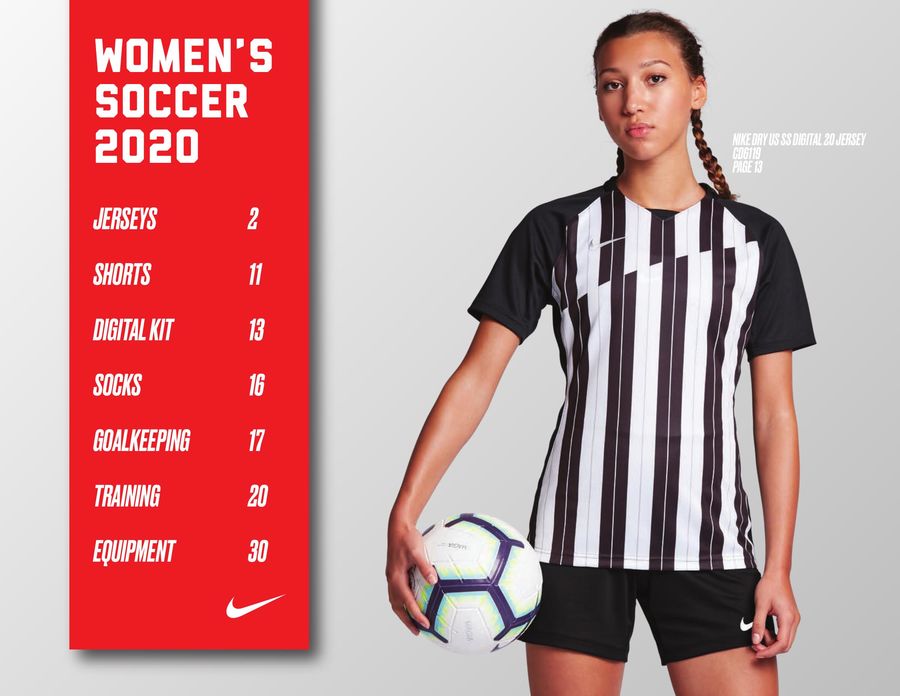 nike womens soccer catalog 