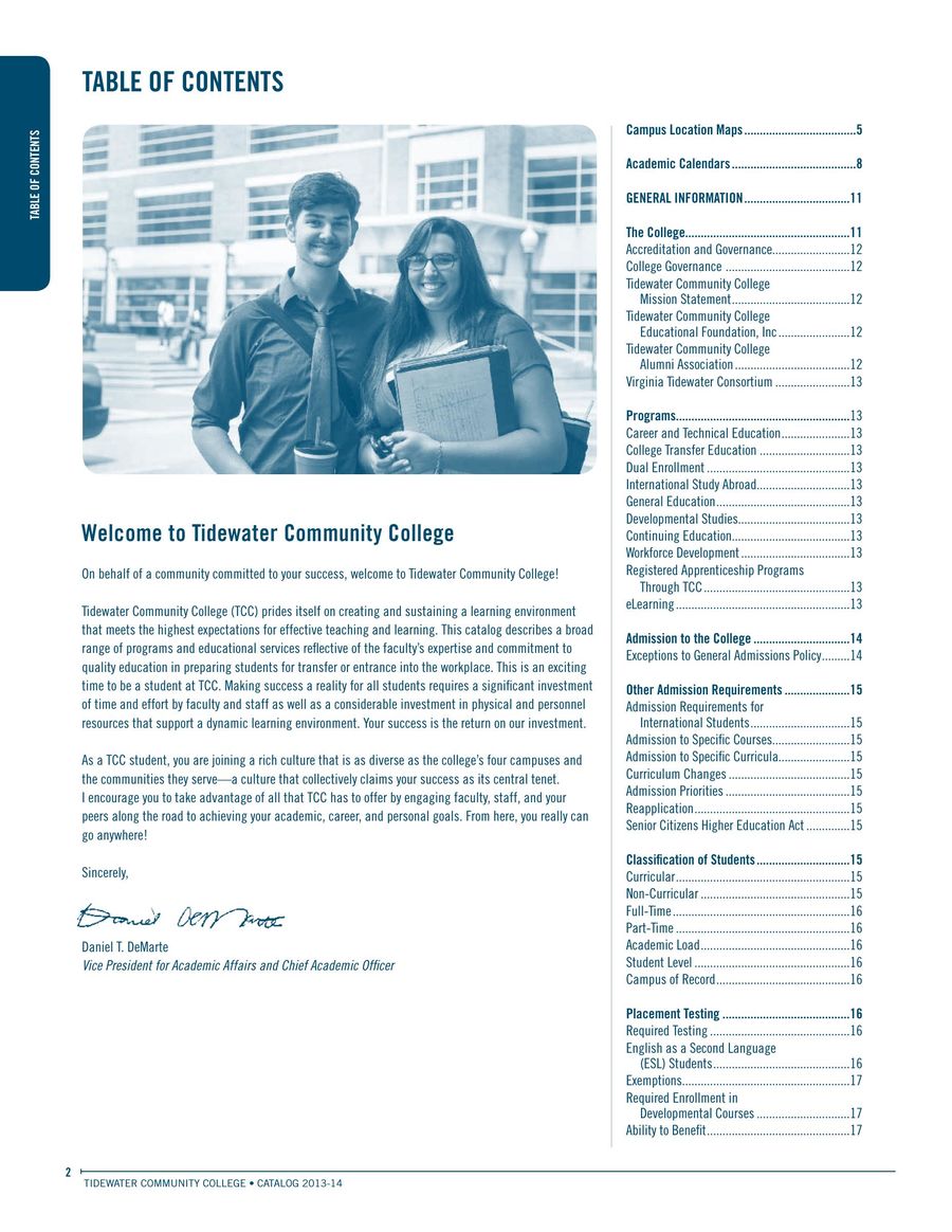 Tcc Academic Calendar 2022 Tcc College Catalog 2013-14 By Tidewater Community College