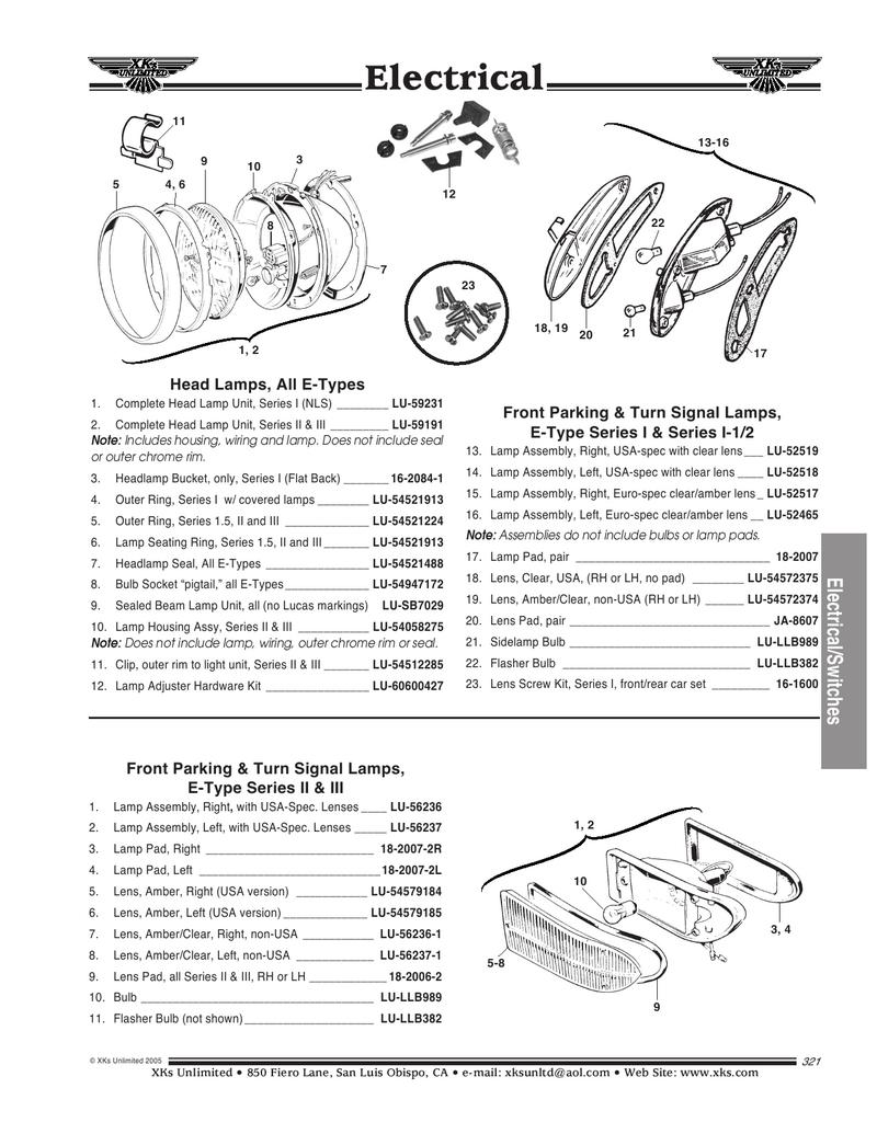 Page 19 Of Jaguar Electrical Amp Switches