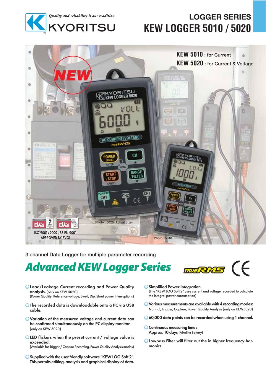 5010 50 Logger 18 By Kyoritsu Electrical Instruments Works Ltd