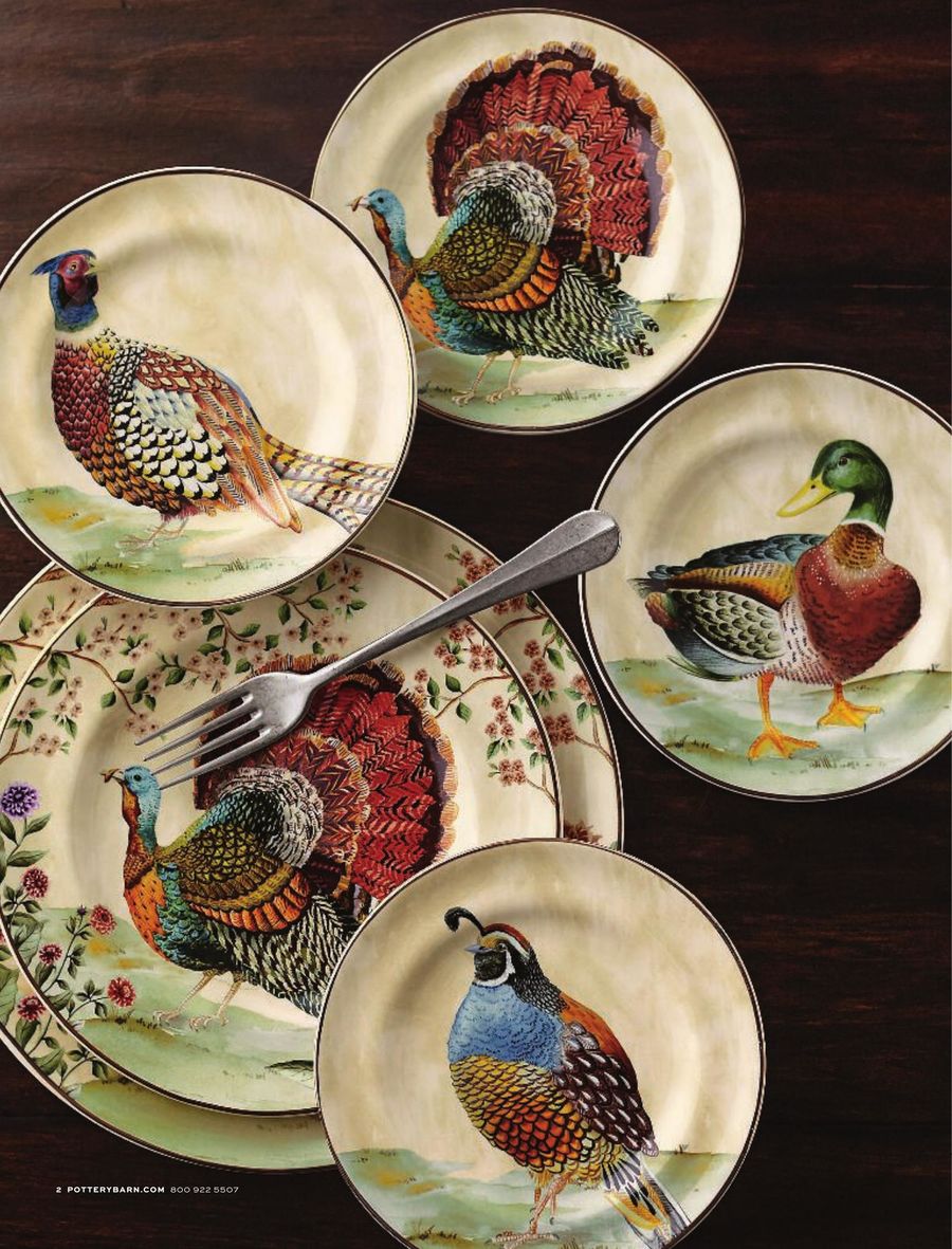 pottery barn holiday dishes