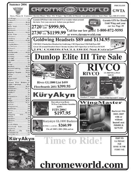 Honda goldwing parts catalog #3