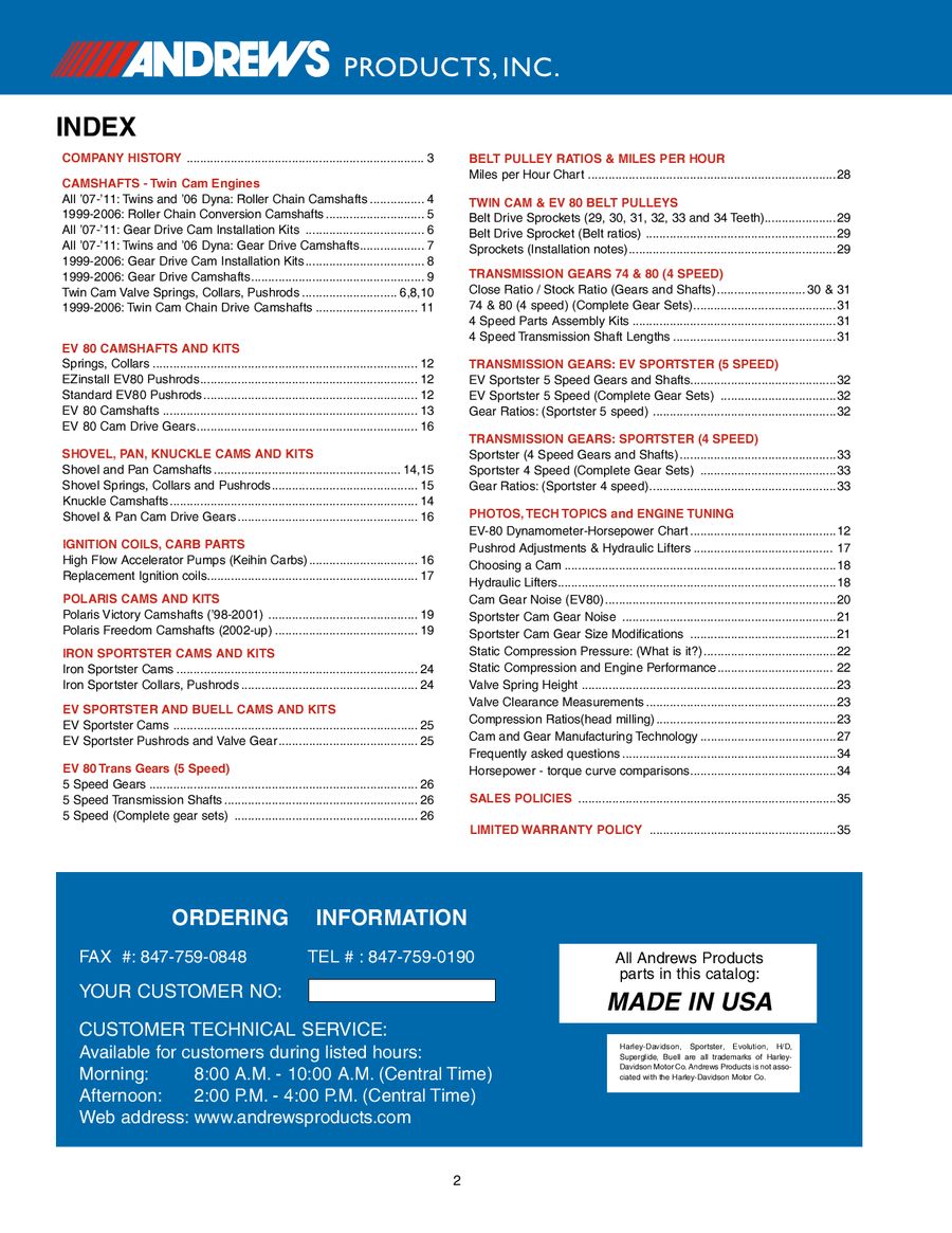 Harley Pushrod Adjustment Chart