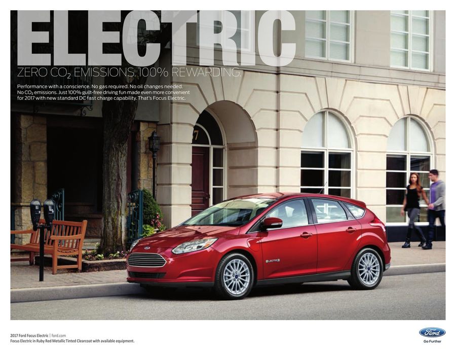 2017 Ford Focus Electric By Motor Company Usa