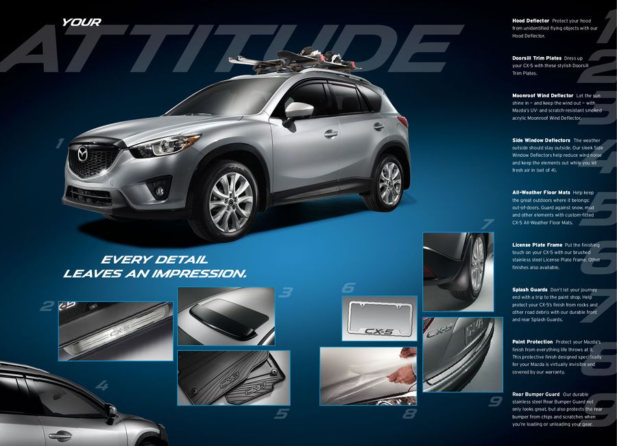 verwarring AIDS Wennen aan 2014 Mazda CX-5 Accessories by Mazda USA