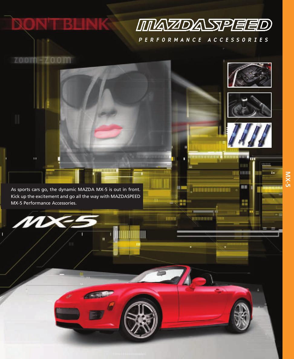 mazdaspeed performance accessories